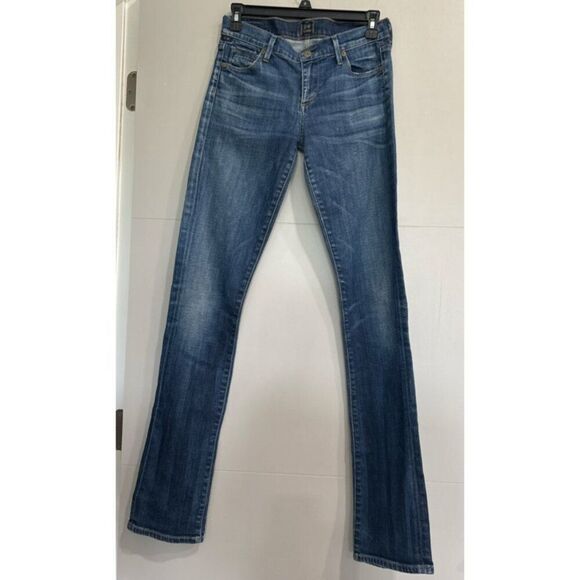 Citizens of Humanity Ava Women Low Rise Straight Leg Jeans Size 27 - Picture 1 of 10